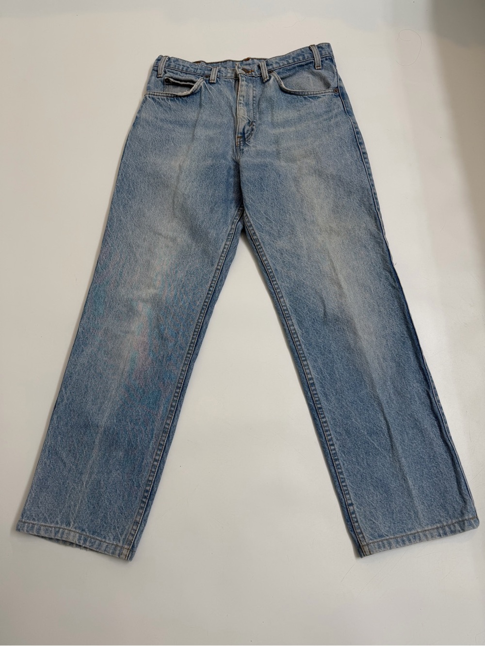 Vintage Levi’s 550 Made in USA Jeans Light Wash 32x32 Relaxed Fit 90s